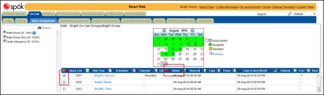 assignment scheduler cdu